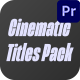 Dream Cinematic Titles Premiere Pro MOGRT Dream Cinematic Titles Premiere Pro MOGRT - VideoHive Item for Sale