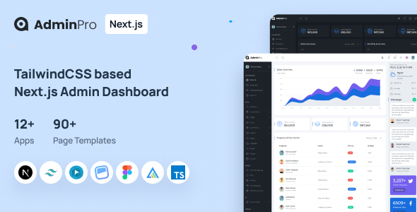 AdminPro Tailwind Next.js Admin Template