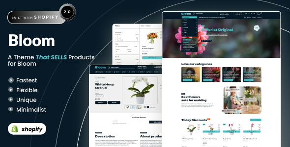 Bloom – Flower Store eCommerce Shopify 2.0 Theme