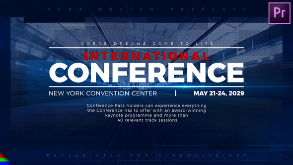 Event Promotion Premiere Pro template preview