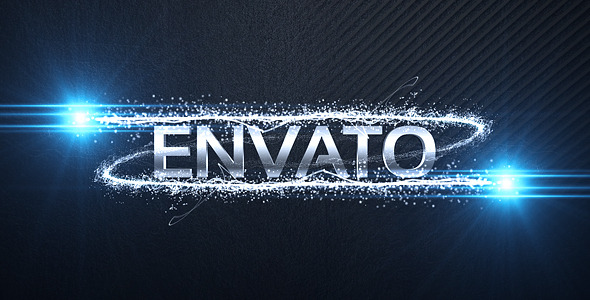 Particle Streaks Logo - VideoHive 4276730