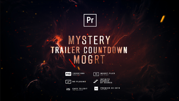 Mystery Trailer Countdown MOGRT