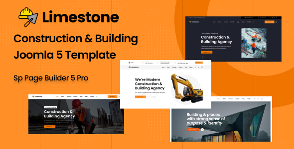 Limestone – Joomla 5 Construction Building Template