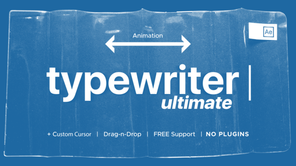 Typewriter Titles template preview