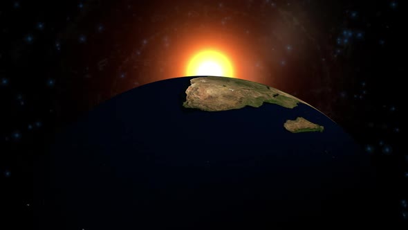 Earth In The Sunligh