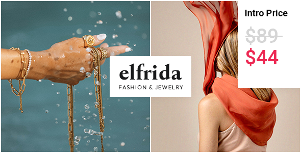 Elfrida – Fashion & Jewelry WooCommerce Theme