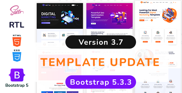 Loptus - Digital Marketing Agency Responsive HTML5 Template
