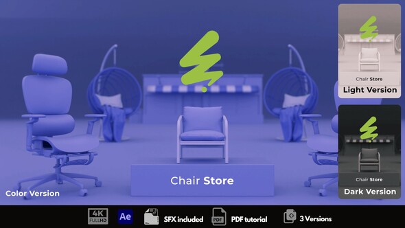 Chair Store Promo Openers template preview