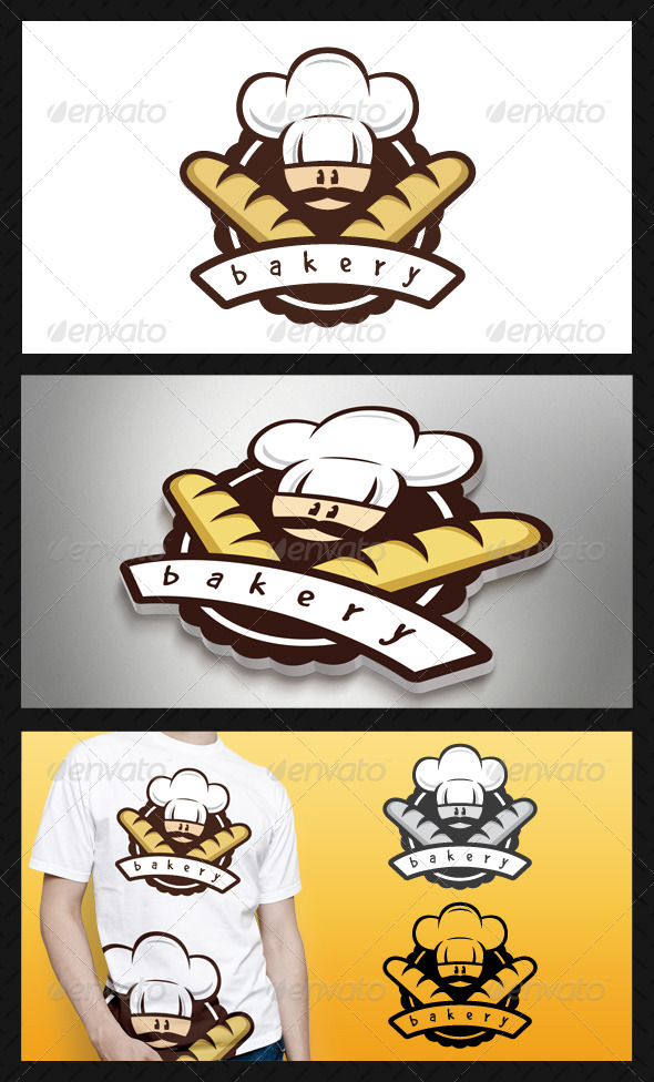 Bakery Logo Template - Food Logo Templates