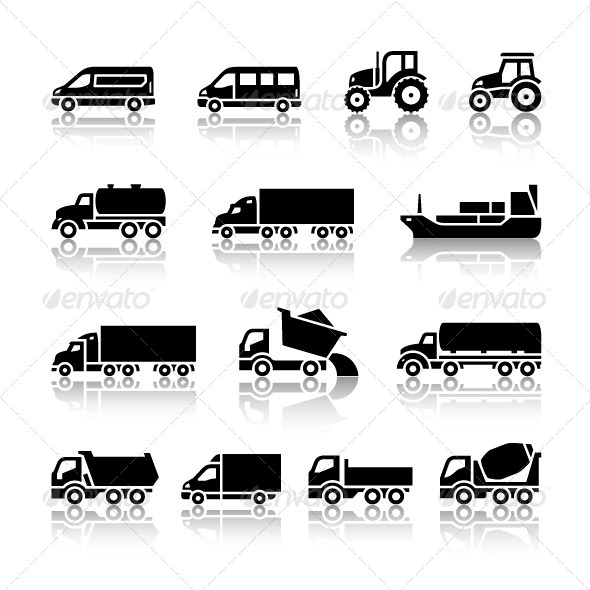 16 Transport Icons - Icons