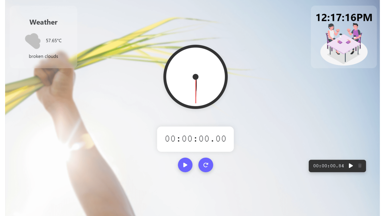 Smart Scheduler with Smart clock using React JS || increase your ...