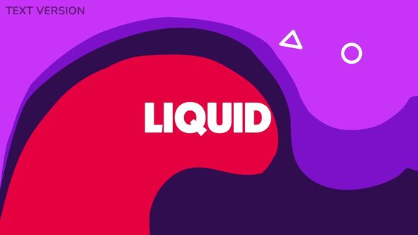 Liquid Logo Reveal Logo Stings template preview
