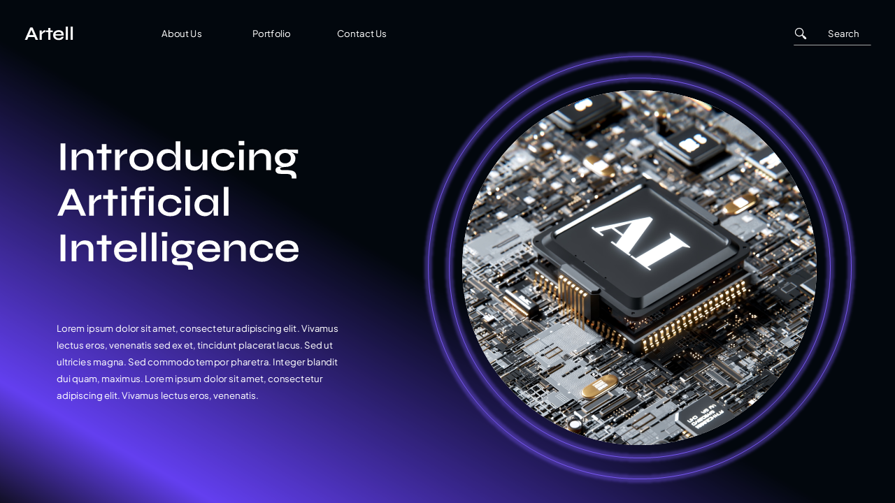 Artell - Creative Artificial Intelligence Presentation Template ...