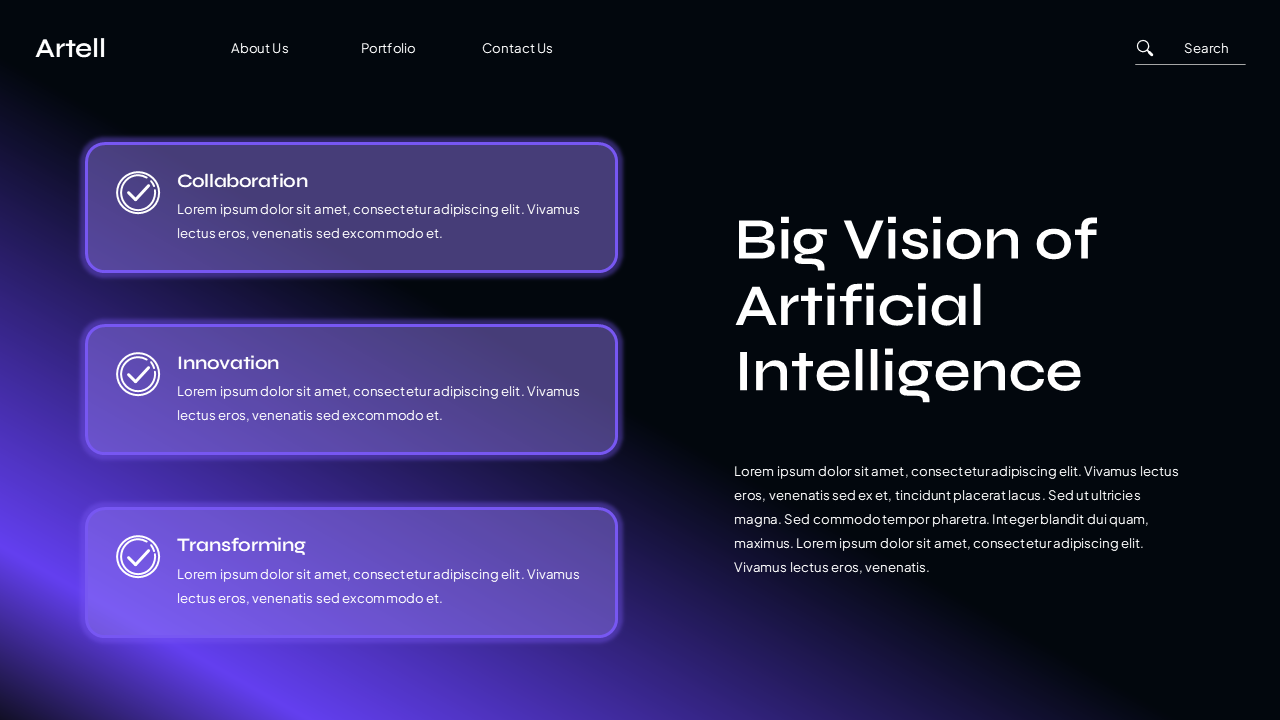 Artell - Creative Artificial Intelligence Presentation Template ...