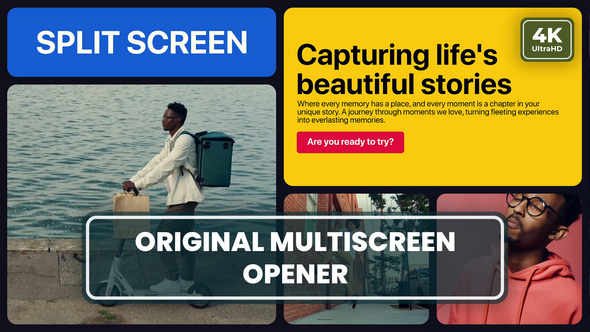 Original Multiscreen Slideshow Openers template preview