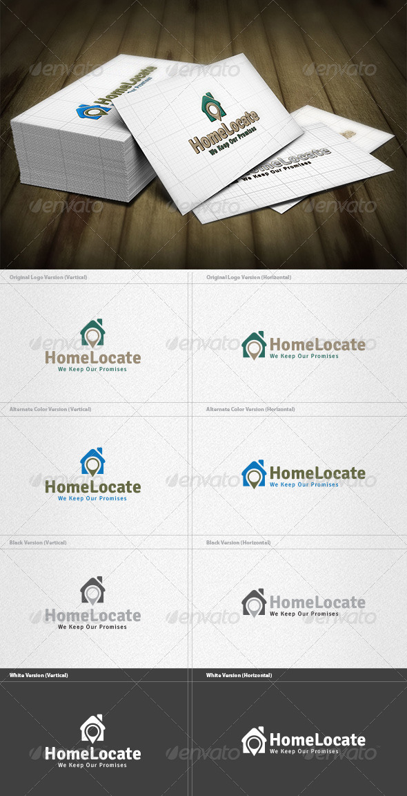 Home Locator Logo - Buildings Logo Templates