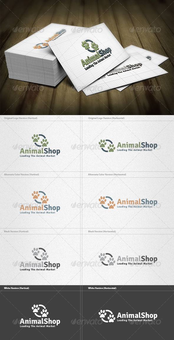 Animal Shop Logo - Animals Logo Templates