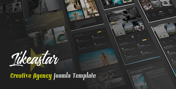 Like a Star – Creative Agency Joomla Template