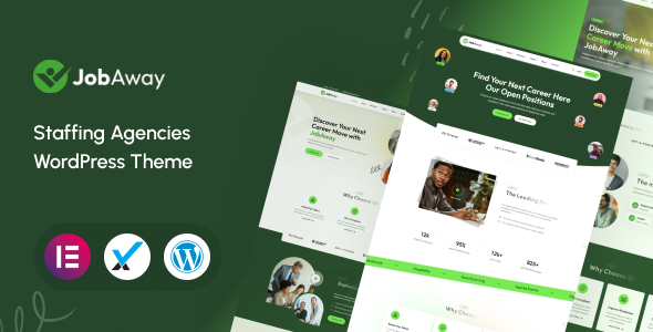 Jobaway – Staffing Agencies WordPress Theme