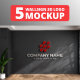 Wallsign 3D Logo Mockup Vol 02