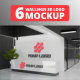 Wallsign 3D Logo Mockup Vol 03