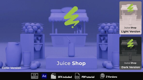 Juice Shop Intro Logo Stings template preview