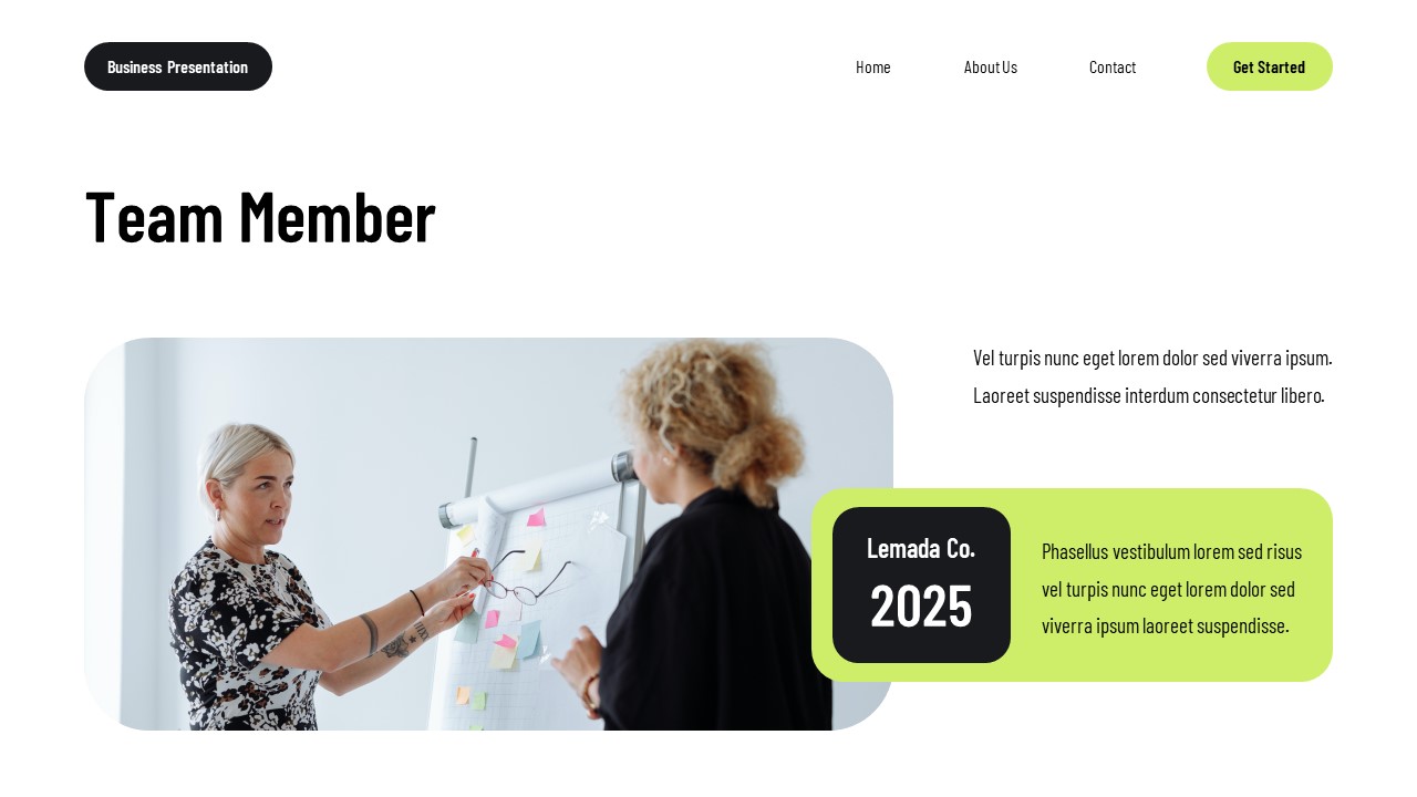 Lemada - Business Company Profile Presentation GSL Template ...