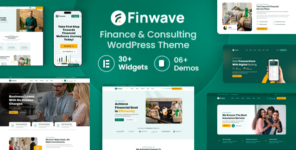 Finwave – Business and Finance WordPress Theme