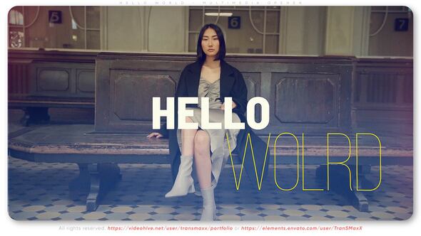 Hello World - Multimedia Opener Openers template preview