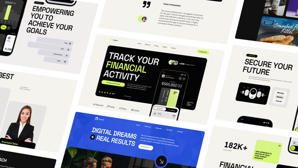 Clean Website Promo Product Promo template preview