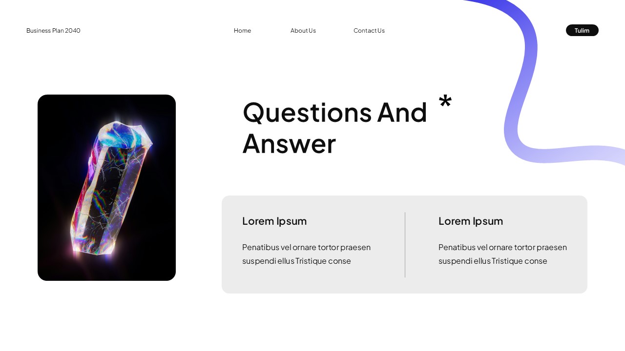 White Blue Modern UI UX Business Plan Presentation, Presentation Templates