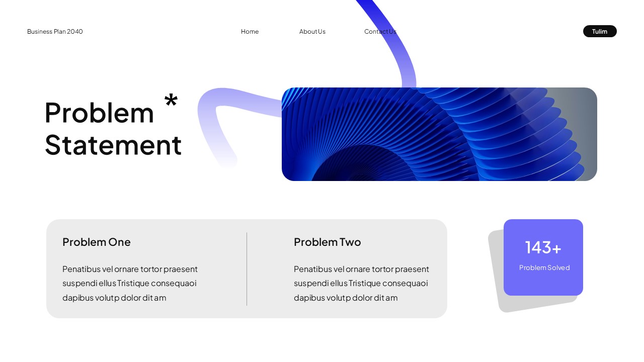 White Blue Modern UI UX Business Plan Presentation, Presentation Templates