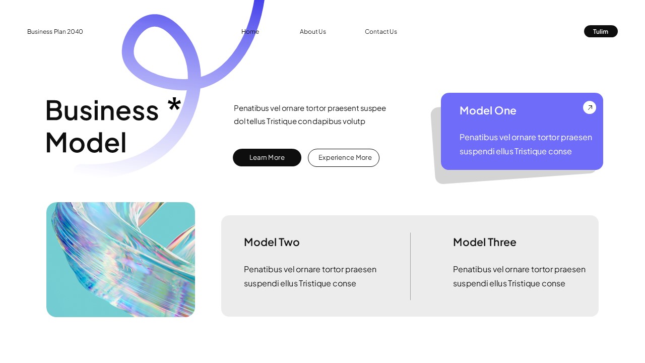 White Blue Modern UI UX Business Plan Presentation, Presentation Templates