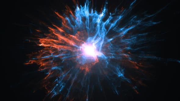 Dual Color Burst Background alt