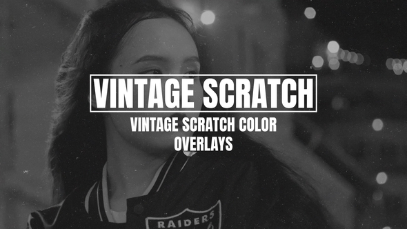 Vintage Scratch Color Overlays Elements template preview