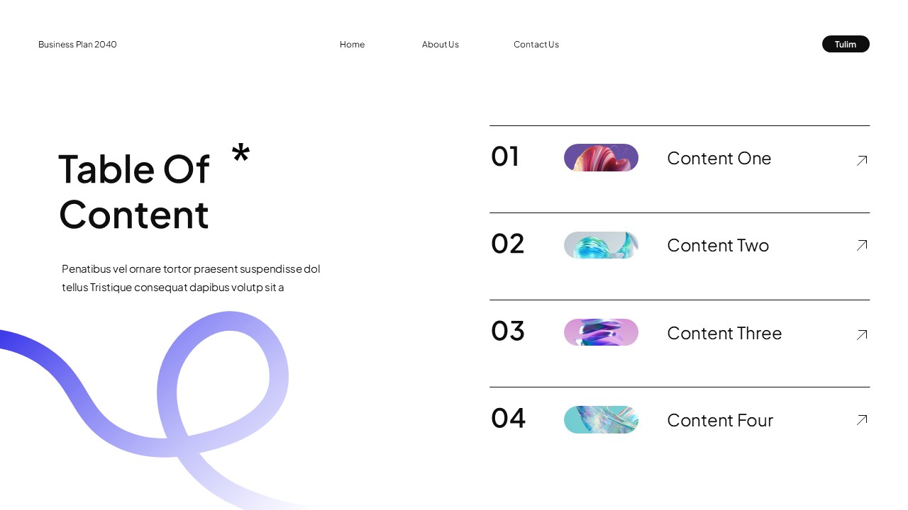 White Blue Modern UI UX Business Plan Keynote, Presentation Templates