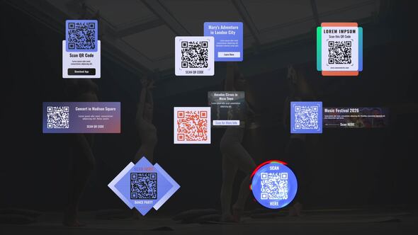 QR Code Titles, After Effects Project Files | VideoHive