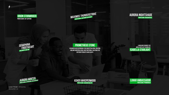 Lower Thirds 2.0 | After Effects Elements template preview