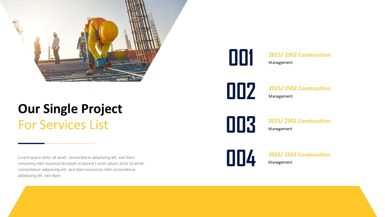 Builder - Construction PowerPoint Presentation Template, Presentation ...