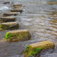 Stone Steps In The Waterfall - VideoHive Item for Sale
