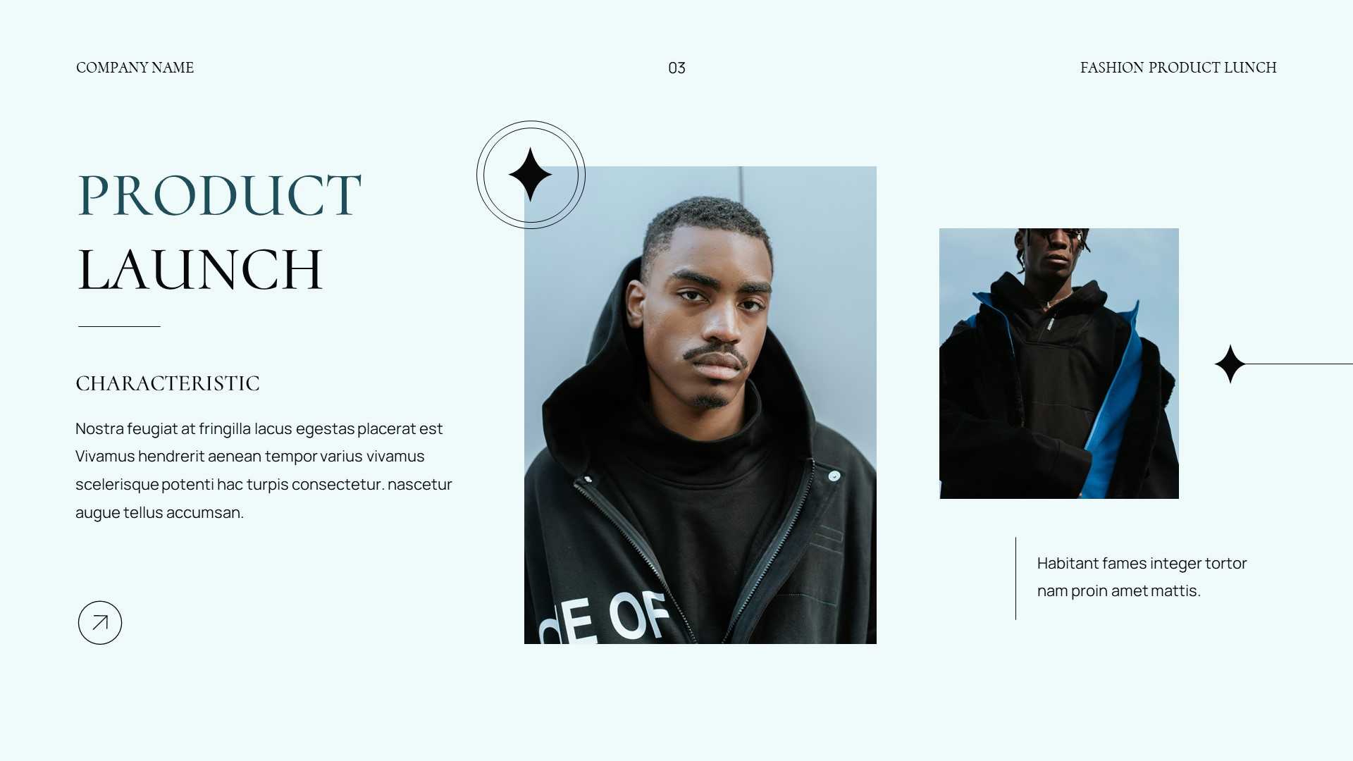 White Green Simple Minimalist Fashion Product Launch, Presentation ...