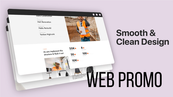 Web Promo Openers template preview