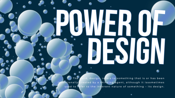 Typography Slides Video Displays template preview