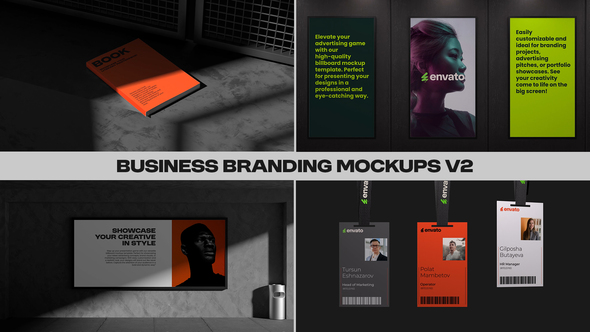 Business Branding Mockups V2 Product Promo template preview