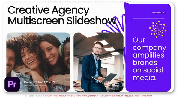 Creative Agency Multiscreen Slideshow