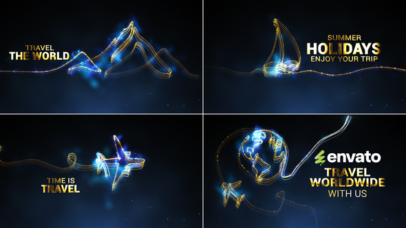 Travel Show // Worldwide Travel // Travel Promo Openers template preview