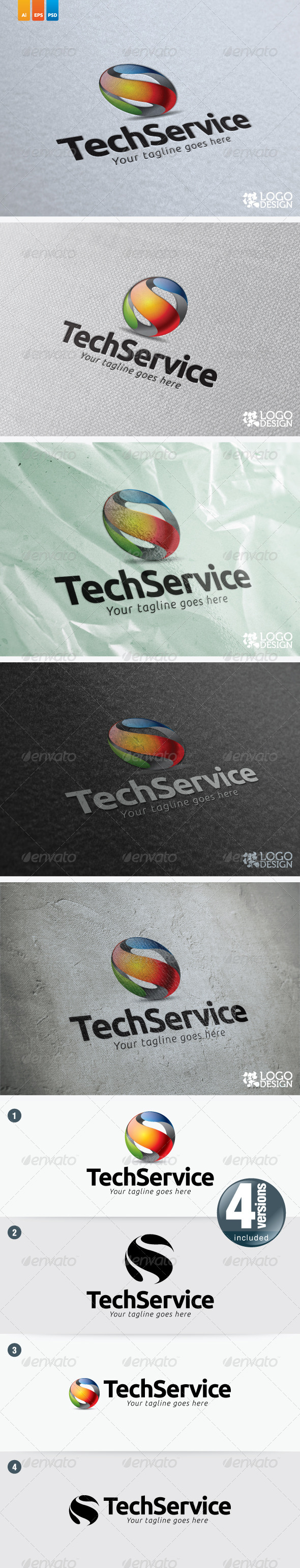 Tech Service - 3d Abstract
