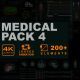 Medical Pack 4 UHD (200+ elements) - VideoHive Item for Sale