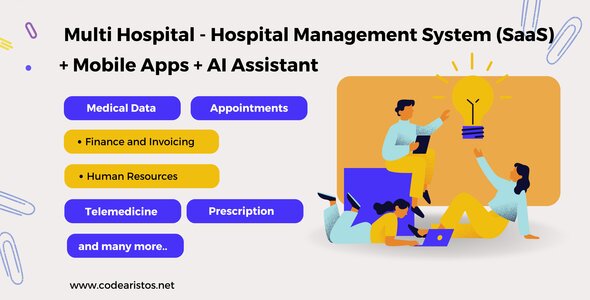 AI Hospital Management SaaS – Multi Hospital, Prescription & Treatment Generator