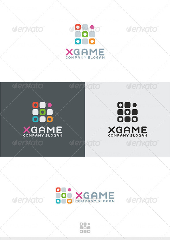 X Game Logo - Letters Logo Templates